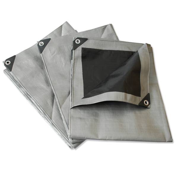 233199 SURTEK - Lona uso medio espesor .25mm 4 x 5mt gris Surtek