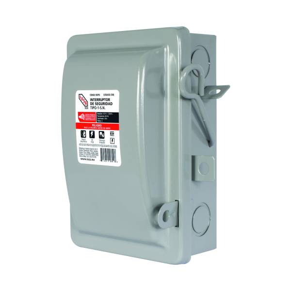 234360 IUSA - Interruptor de seguridad 2 polos 30a 300795 Iusa