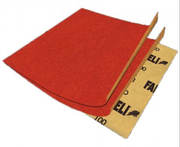 234425 FANDELI - Lija naranja economica para madera K-61 mediano 9
