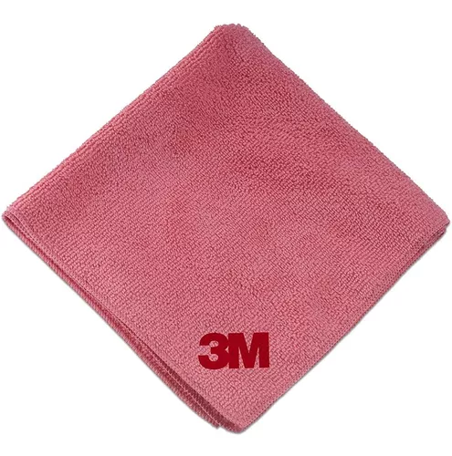 234476 SCOTCH-BRITE - Toalla de microfibra 36 x 36 cm rosa bolsa con 10 pz Scotch-Brite 3M