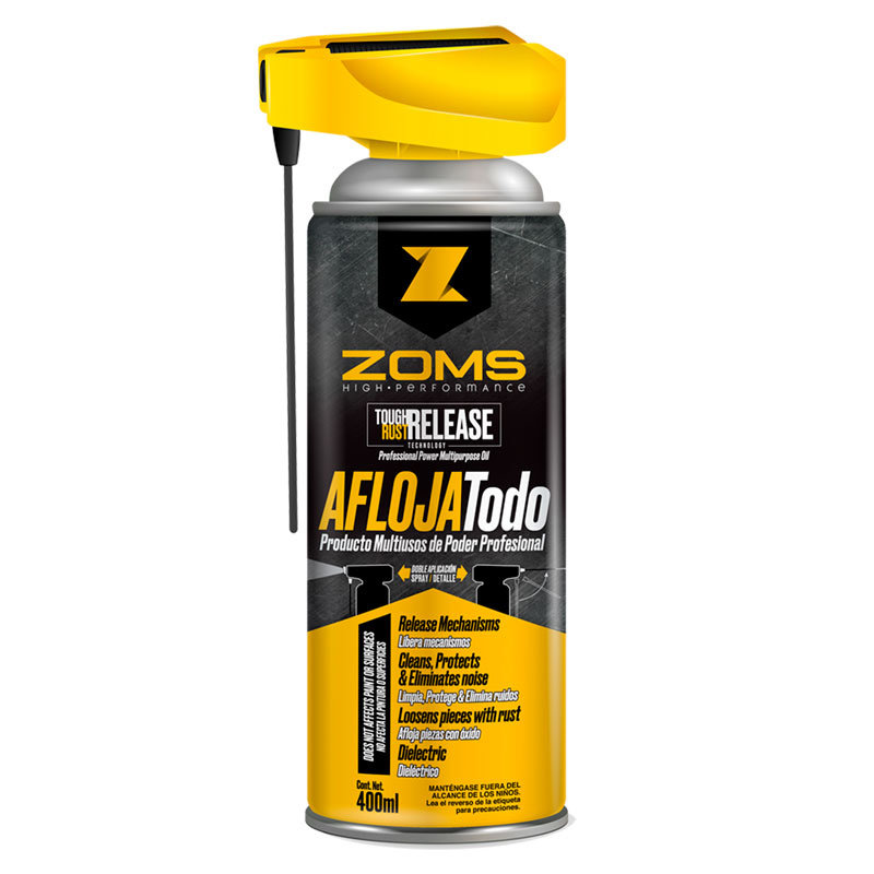 234587 ZOMS - Lubricante aflojatodo aerosol 400ml activad Premium Zoms