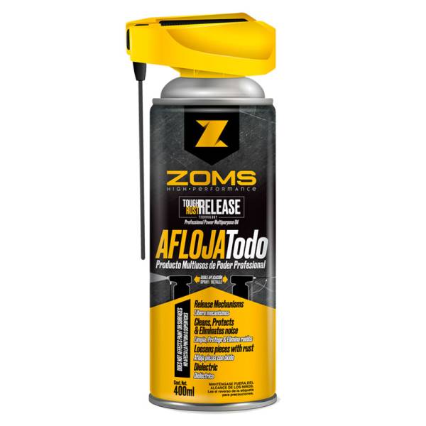 234587 ZOMS - Lubricante aflojatodo aerosol 400ml activad Premium Zoms