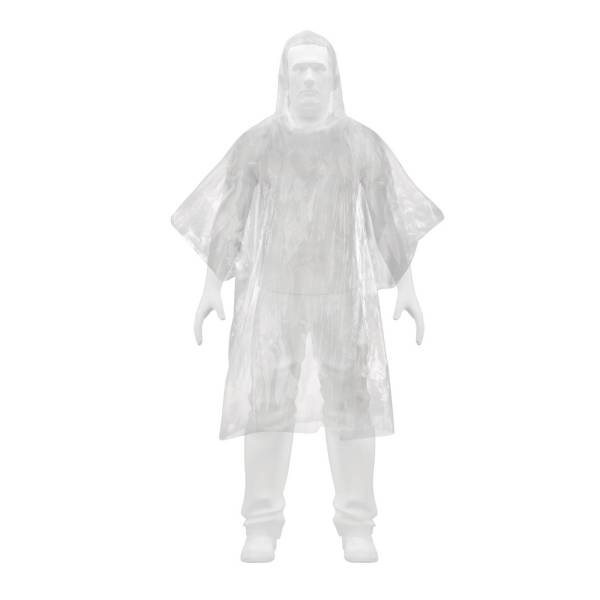234662 PRETUL - Poncho con capucha transparente unitalla desechable Pretul