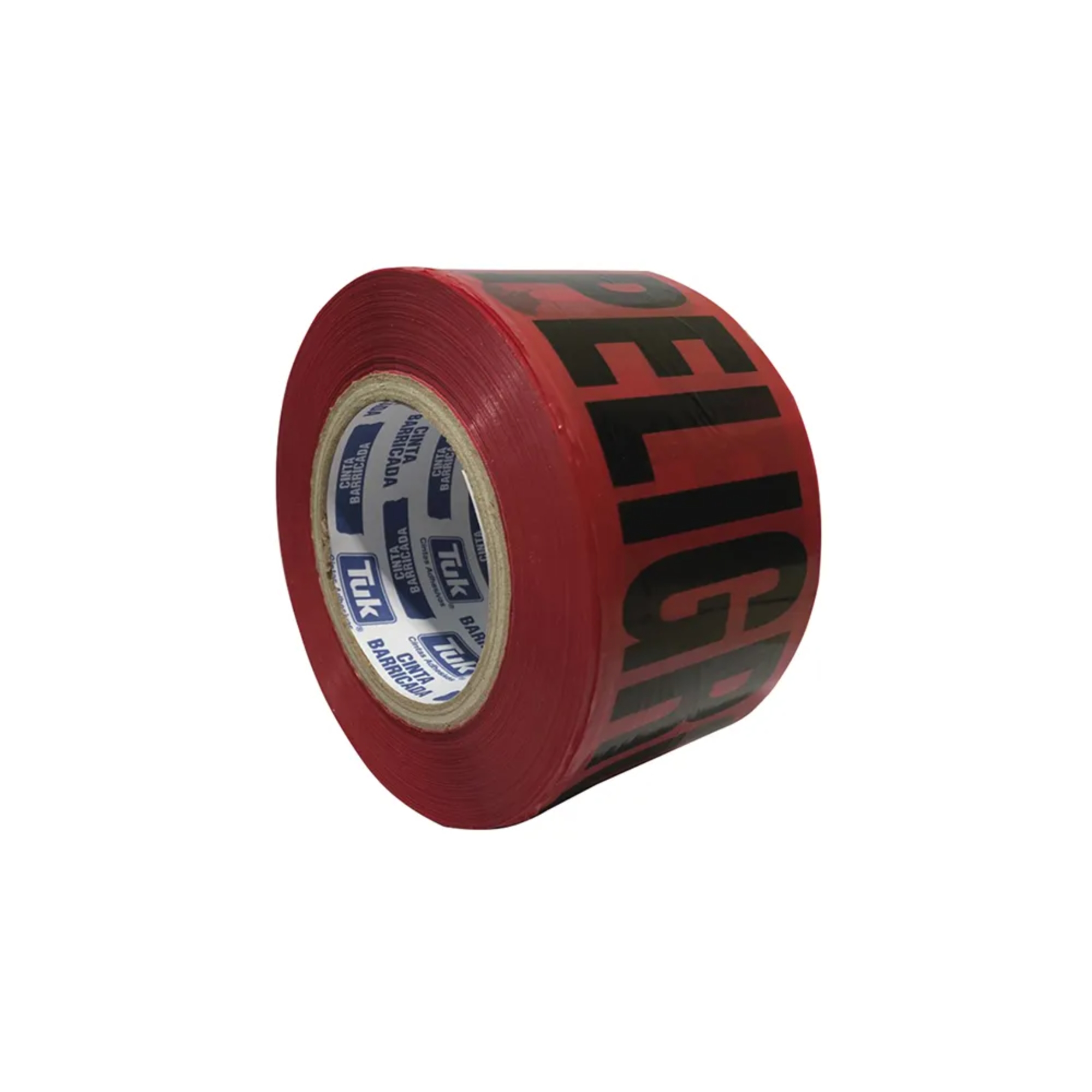 236197 TUK - Cinta delimitadora 75mm x 300 mt roja PELIGRO 520 Tuk