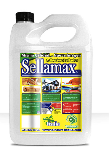 236475 SELLAMAX - Pegamento blanco 3.75lt Sellamax