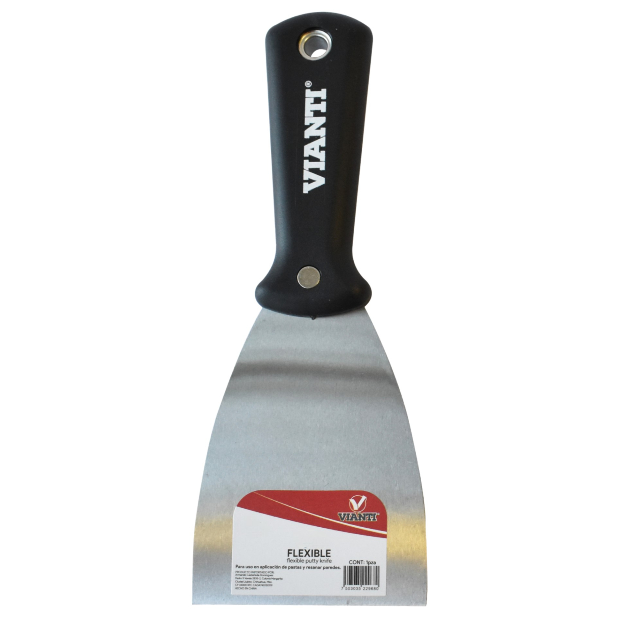 237190 VIANTI - Espatula flexible acero 100mm 4