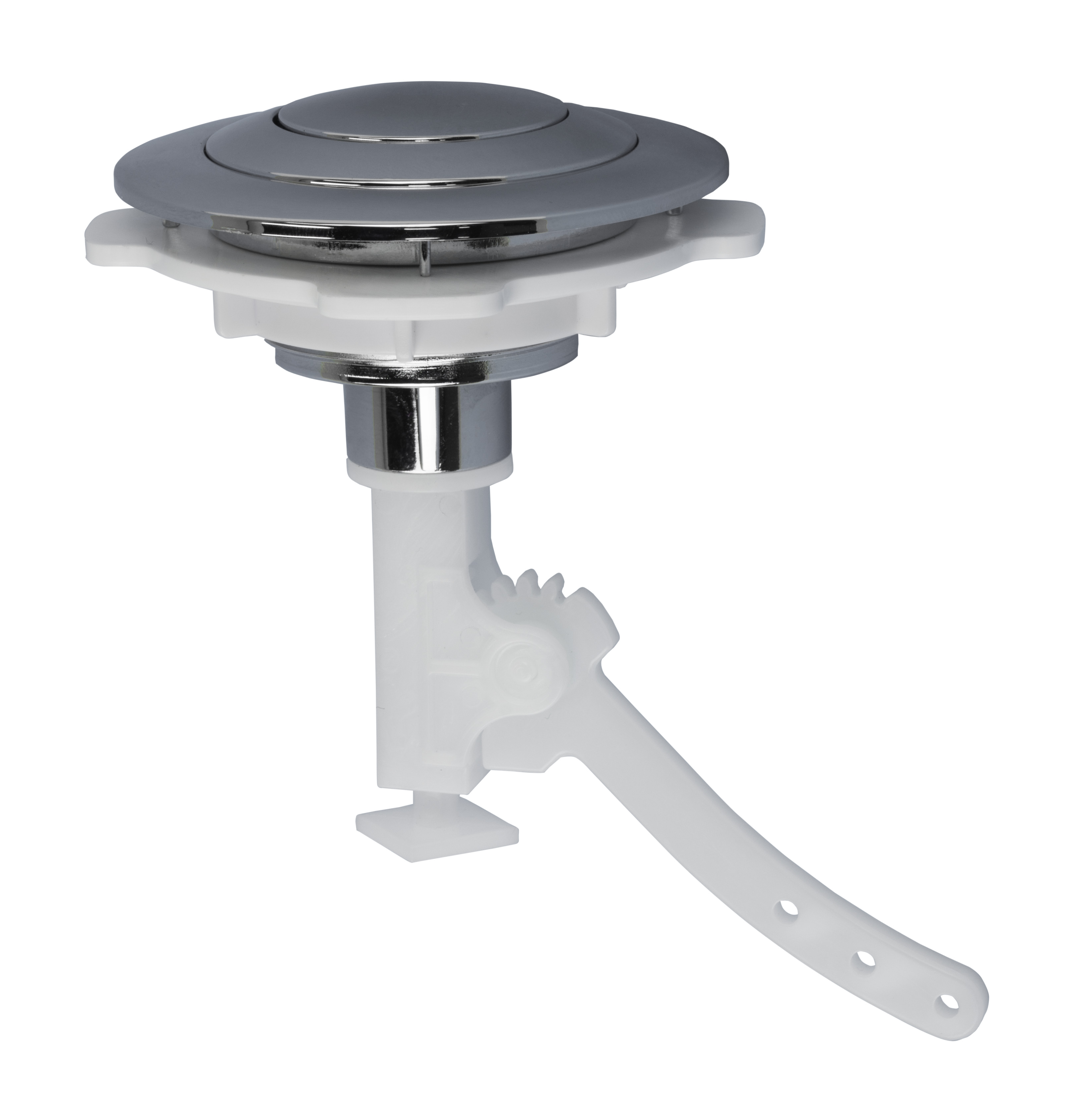 238004 COFLEX - Manija boton para sanitario superior cromado PB6009 Coflex