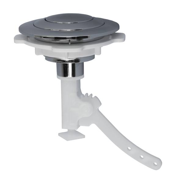 238004 COFLEX - Manija boton para sanitario superior cromado PB6009 Coflex