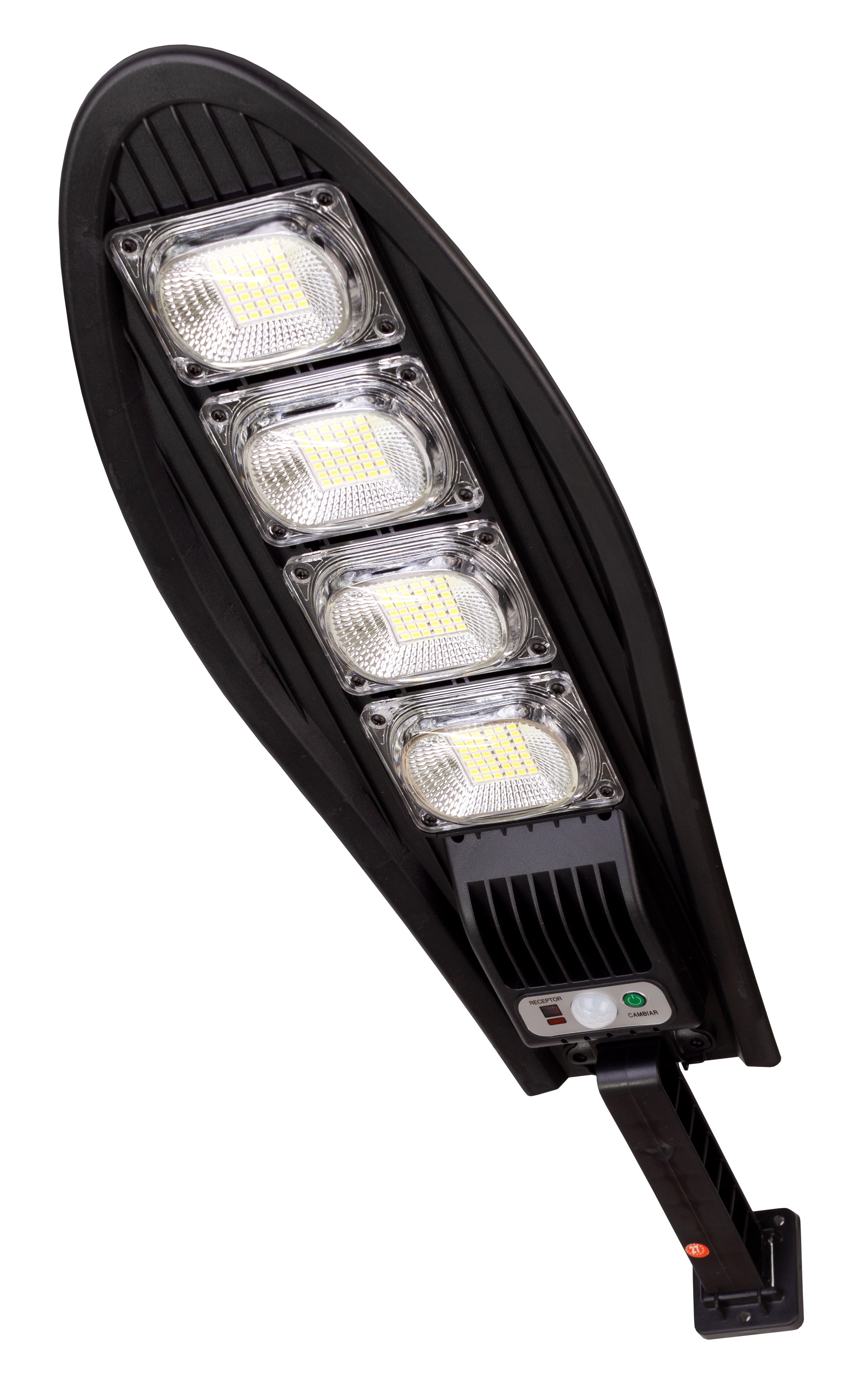 238108 KLEY - Lampara solar con sensor de movimiento y control remoto LED 60w LAM049 Kley