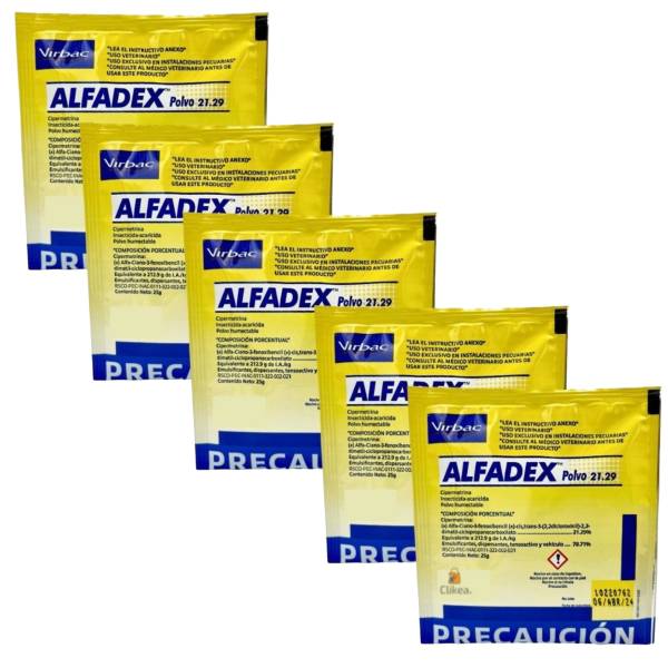 238237 ALFADEX - Insecticida acaricida en polvo humectable 25gr Alfadex