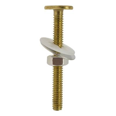 238333 VIANTI - Tornillo acoplar para sanitario acero tropicalizado con 2pz 1/4