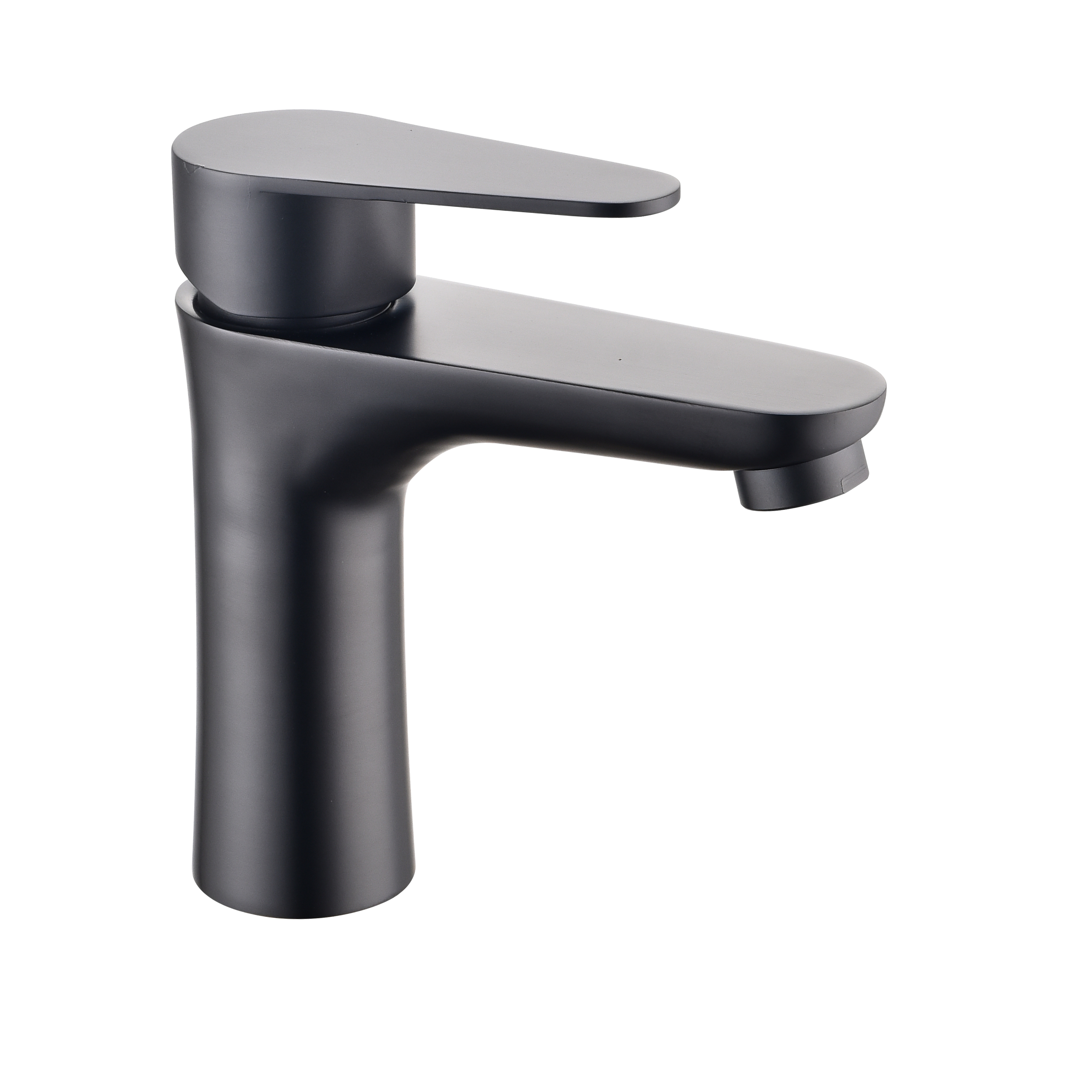 238338 VIANTI - Mezcladora monomando lavabo laton tipo standard maneral palanca negra Vianti