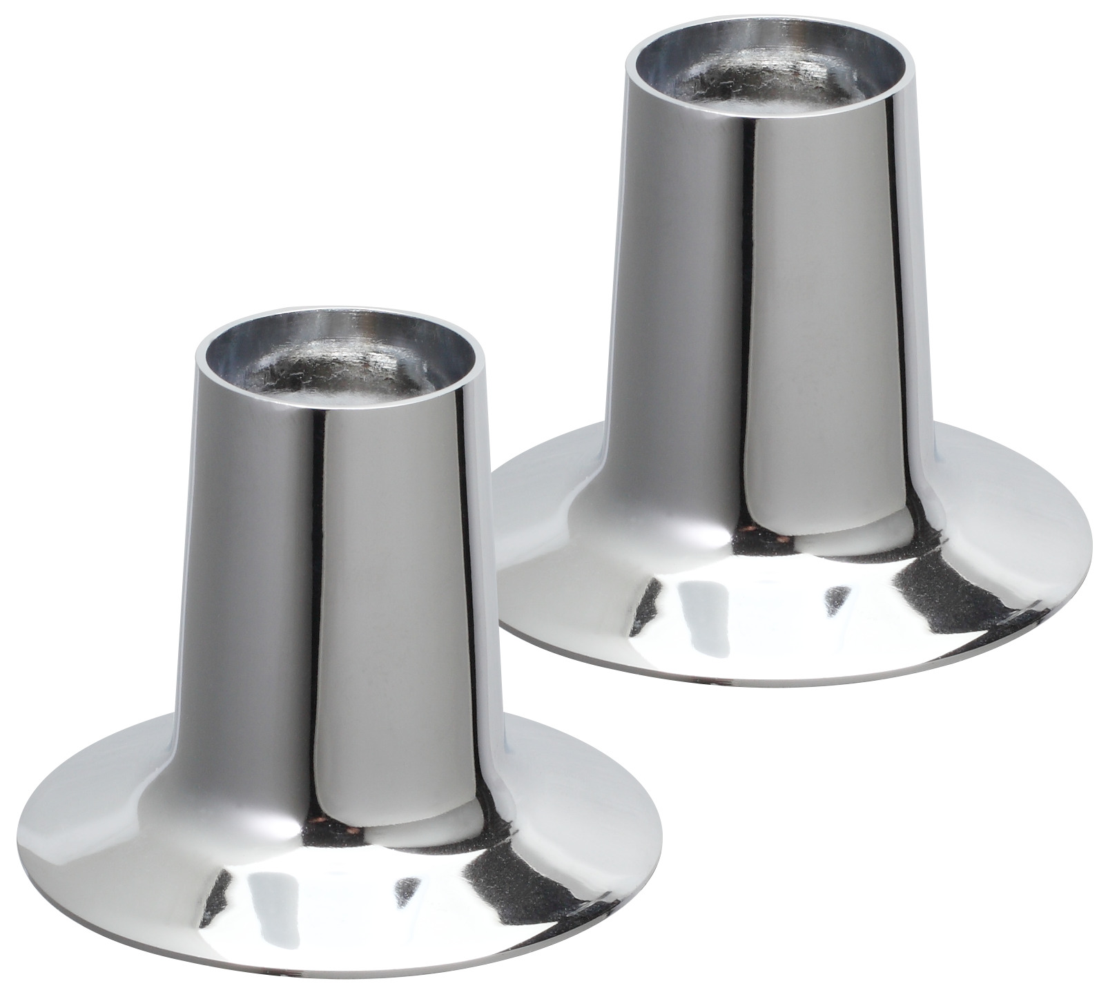 238354 VIANTI - Chapeton para regadera largo cromada con 2pz JCVZ001 Vianti