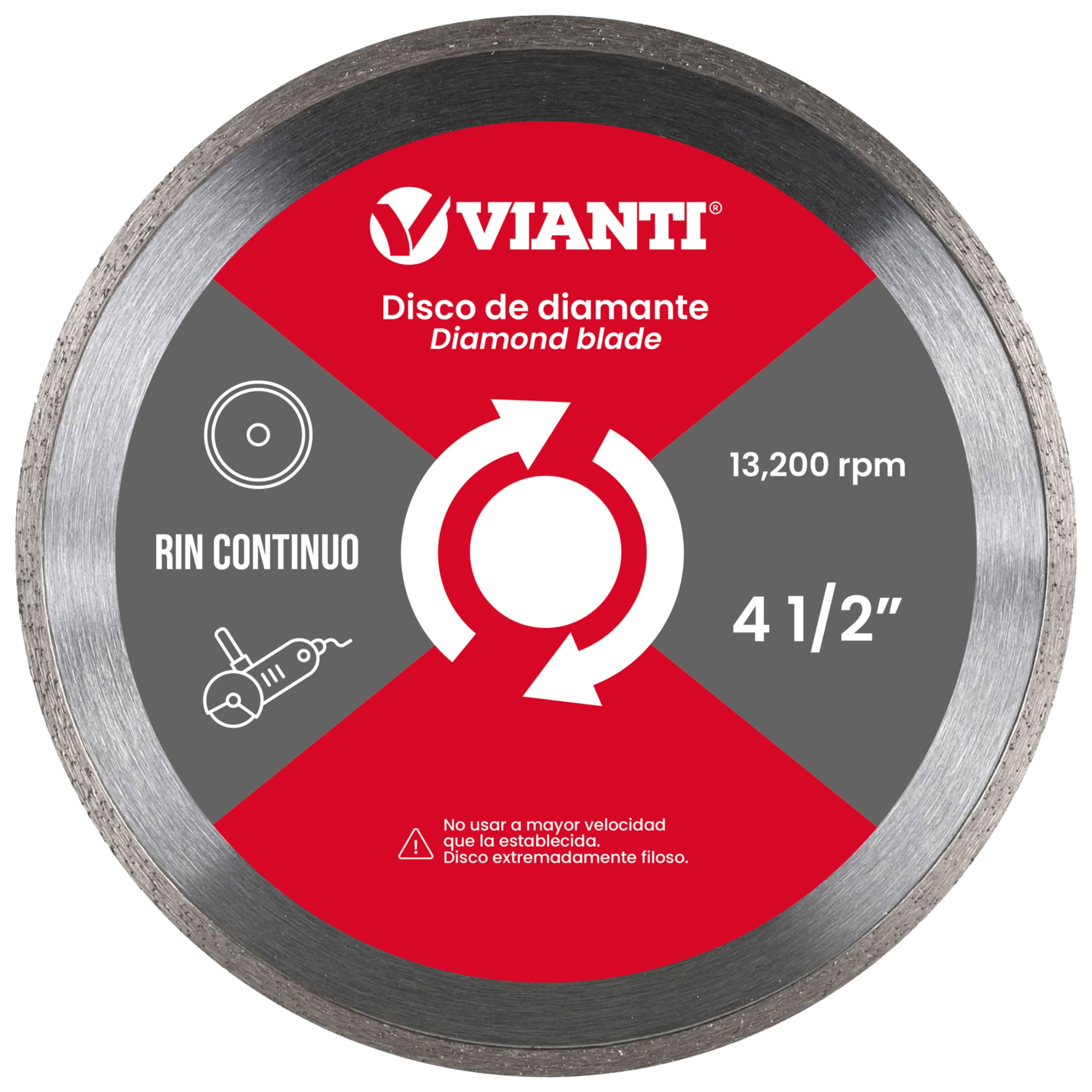 241098 VIANTI - Disco diamante 4-1/2