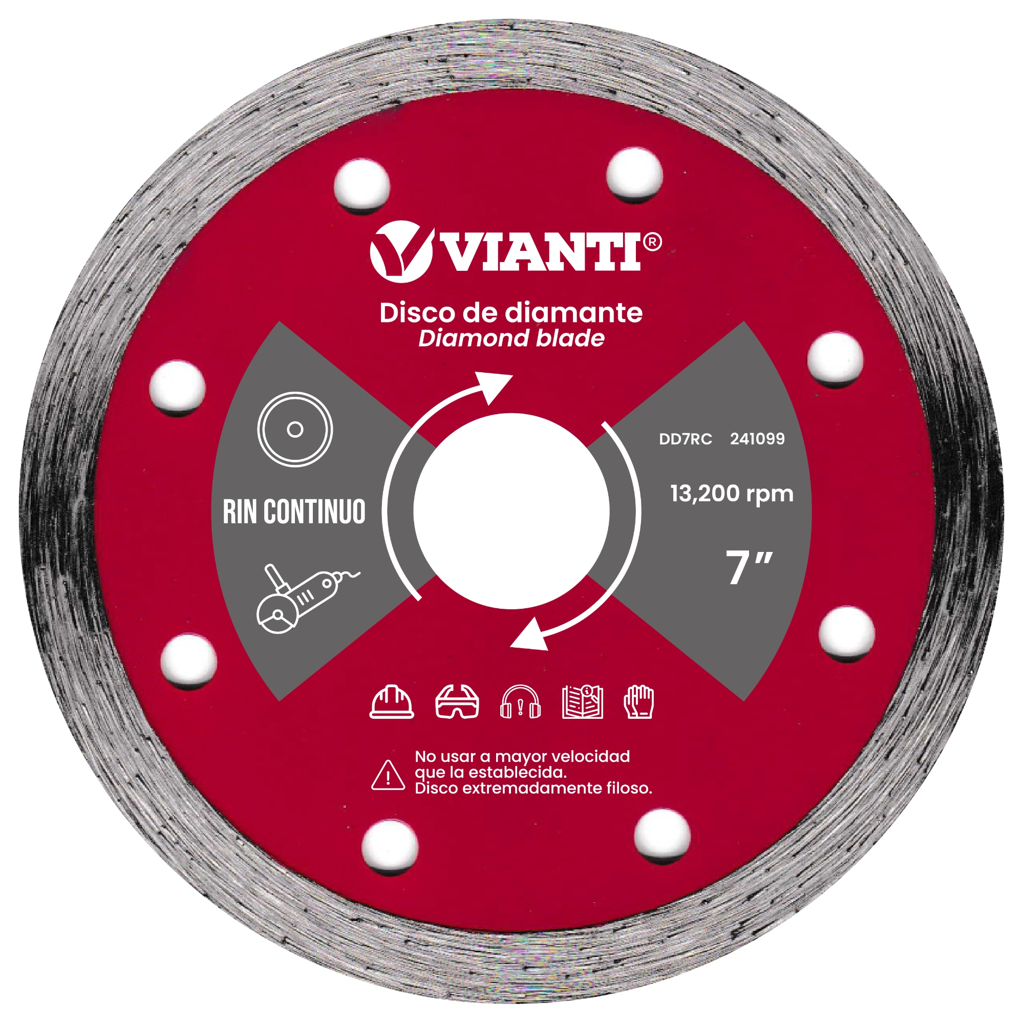 241099 VIANTI - Disco diamante 7