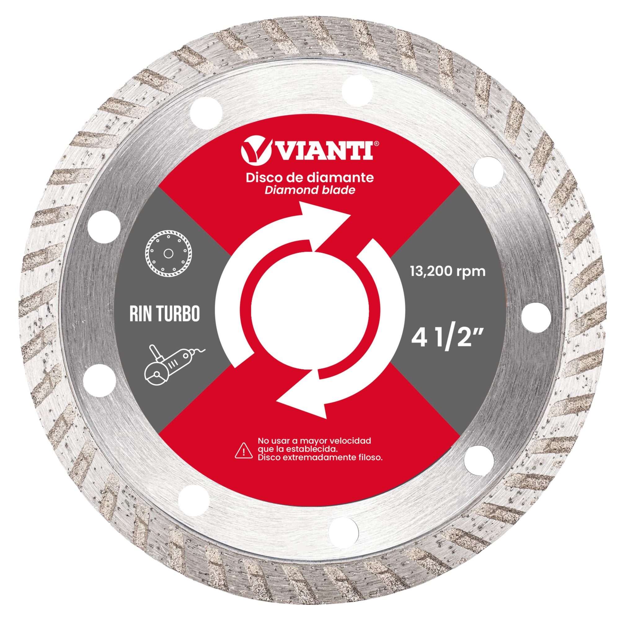 241100 VIANTI - Disco diamante 4-1/2