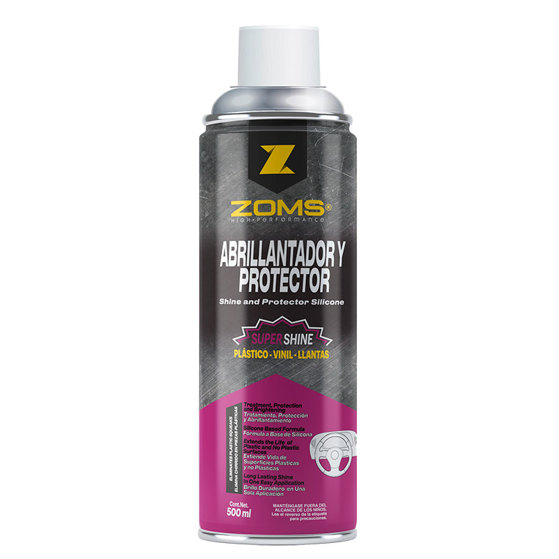 241138 ZOMS - Silicona protectora y abrillantadora en aerosol 500 ml Zoms