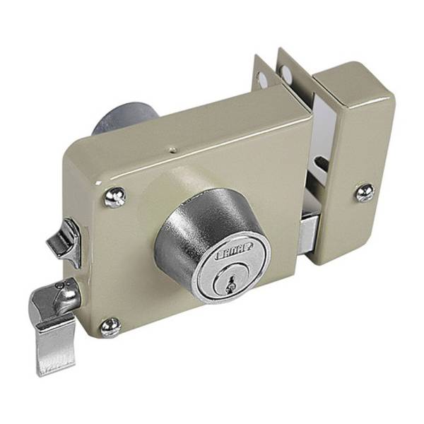 2562 FANAL - Cerradura sobreponer derecha beige montafacil caja Fanal