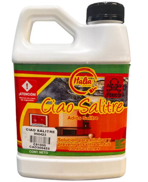 279826 CIAO SALITRE - Liquido quita salitre 1 lt Ciao Salitre