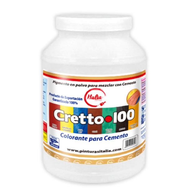 279827 CRETTO - Color para cemento rojo 1kg Cretto