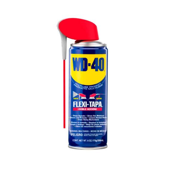 280209 WD40 - Lubricante aflojatodo aerosol 206ml 6oz flexi-tapa Wd-40