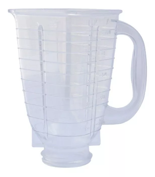 280228 GAFI - Vaso para licuadora Oster plastico sin cuchilla transp Besthelg
