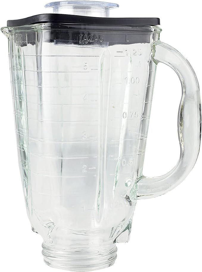 280230 GAFI - Vaso para licuadora Oster cristal sin cuchilla Besthelg