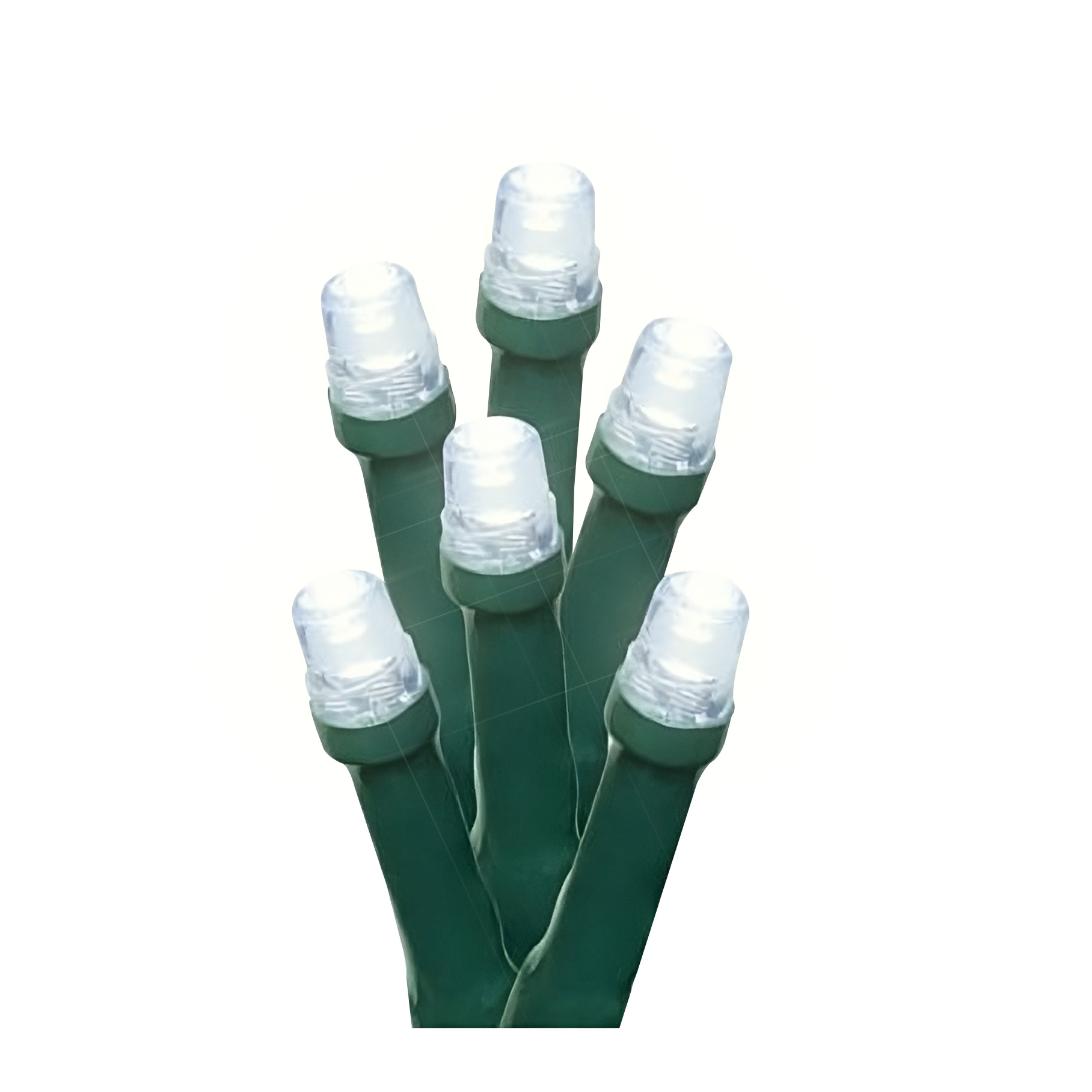 280273 VIANTI - Serie navideña 150 luces led blanca tipo red cable verde Vianti