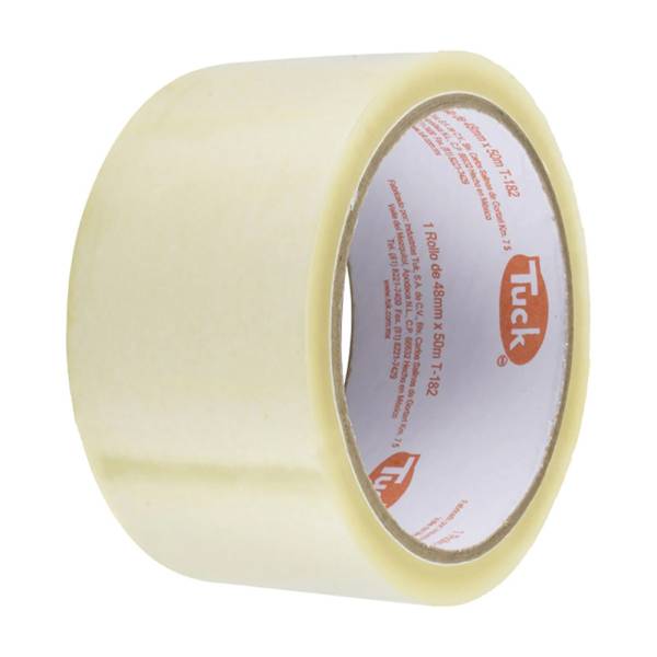 280317 TUK - Cinta de empaque transp 48mm x 040mt adhesivo acrilico 277 Tuk