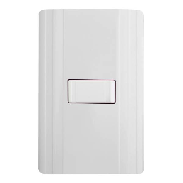 280382 MONTANA - Placa 1 ventana con apagador escalera blanco CORSA Montana