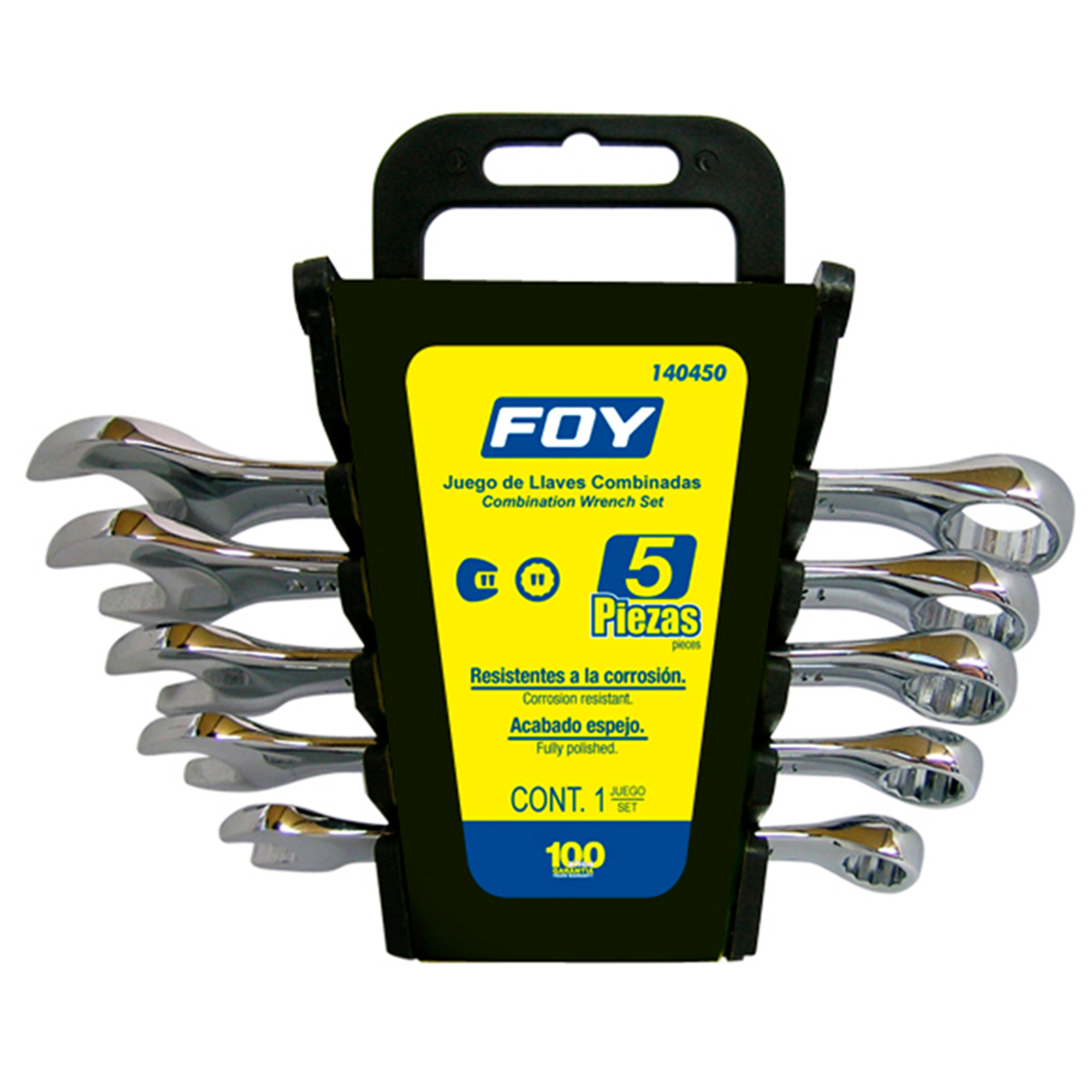 280494 FOY - Juego llaves combinadas 5pz FOY