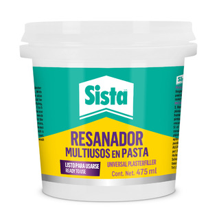 280646 SISTA - Resanador acrilico multiusos en pasta 475ml Sista
