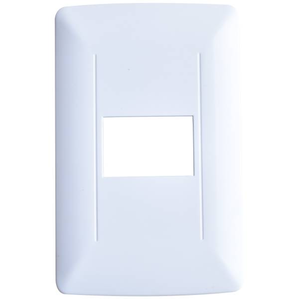 280663 VIANTI - Placa 1 ventana blanco Vianti