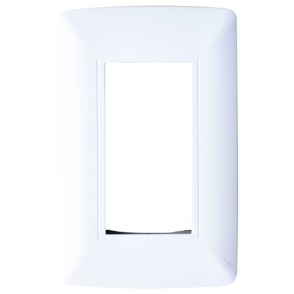 280665 VIANTI - Placa 3 ventanas blanco Vianti