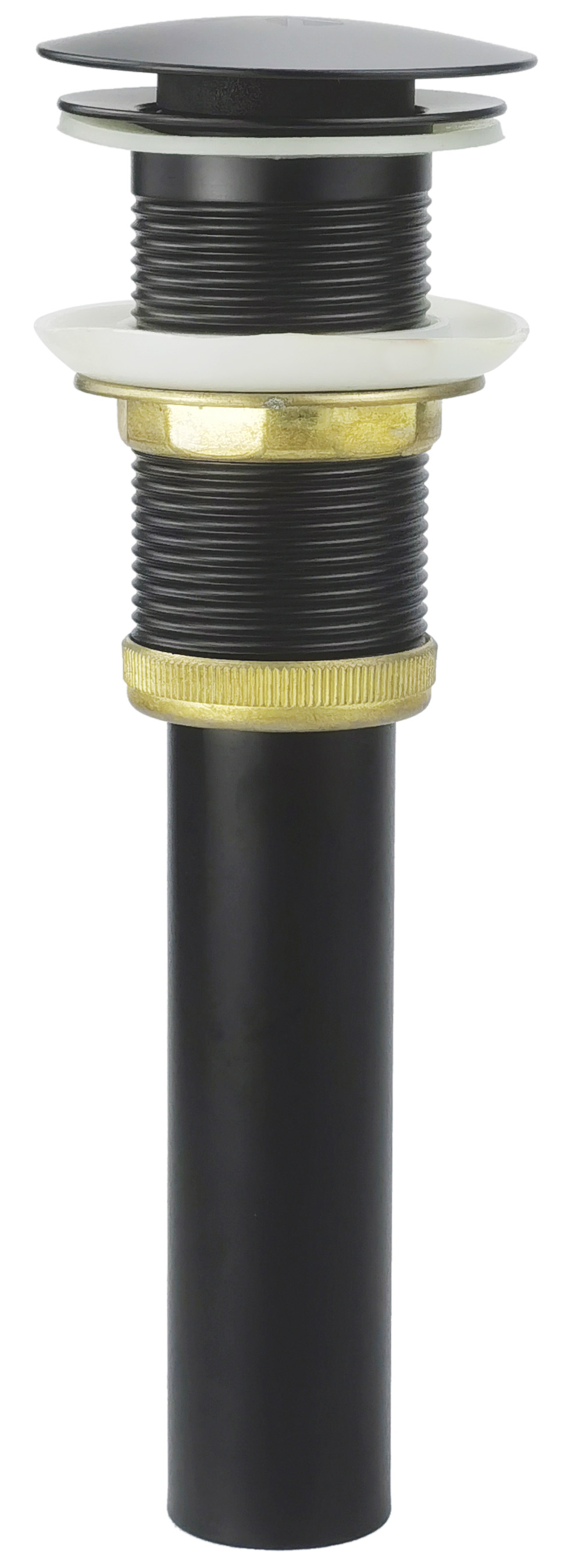 280684 VIANTI - Contra para lavabo sistema push negra Vianti