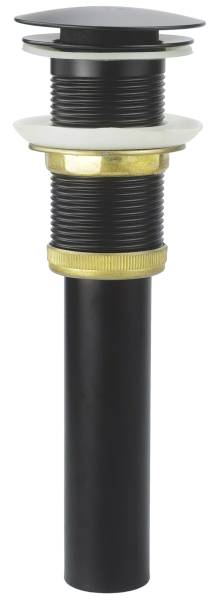280684 VIANTI - Contra para lavabo sistema push negra Vianti