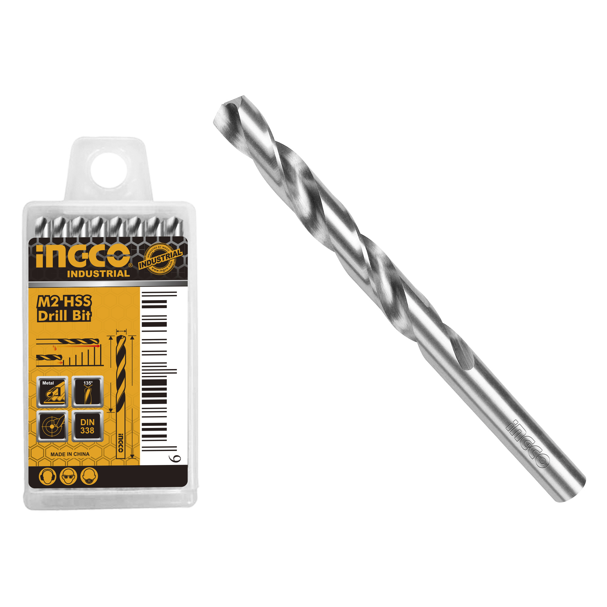 280912 INGCO - Broca para metal HSS 1/16