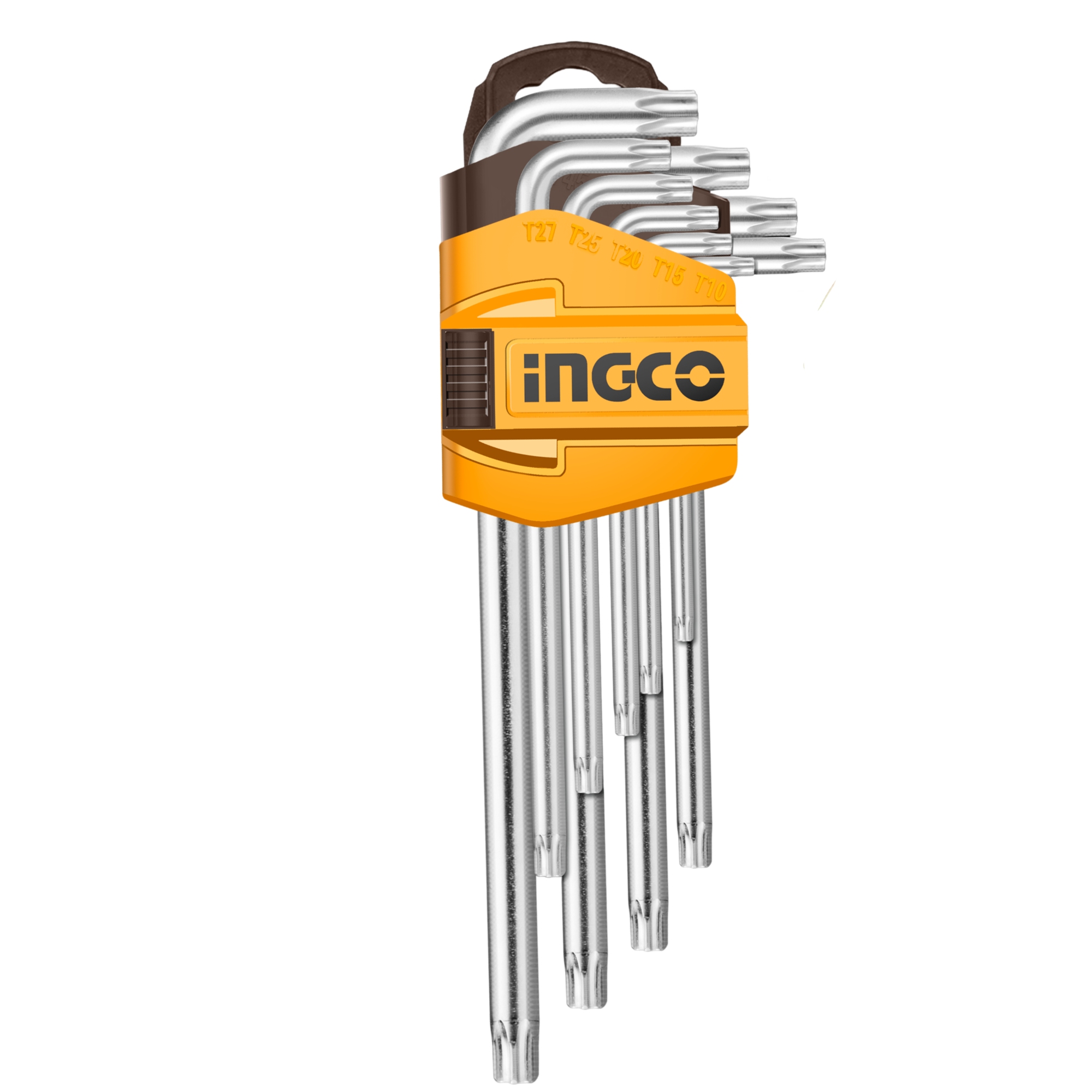 281002 INGCO - Juego 9 llave torx largas HHK13091 Ingco