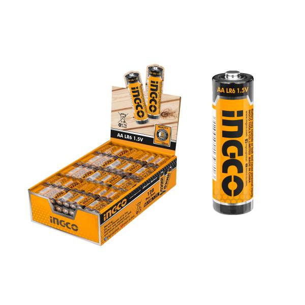 281047 INGCO - Pila alcalina AA blister con 4 pz HAB2A01 Ingco
