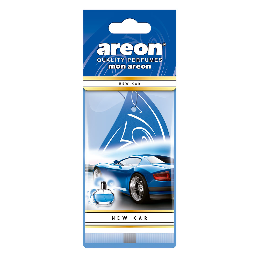 281118 AKSI - Aromatizante tarjeta para auto New Car Areon Aksi