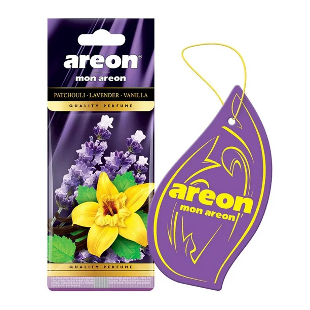 281119 AKSI - Aromatizante tarjeta para auto Lavender Vanilla Areon Aksi