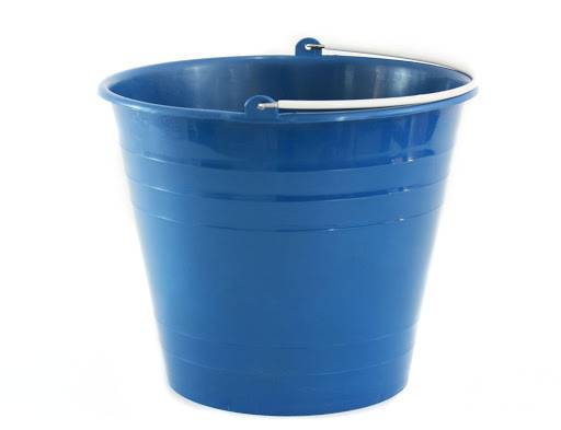 281135 AKSI - Cubeta plastica multiusos 10 lt azul 800506 Aksi