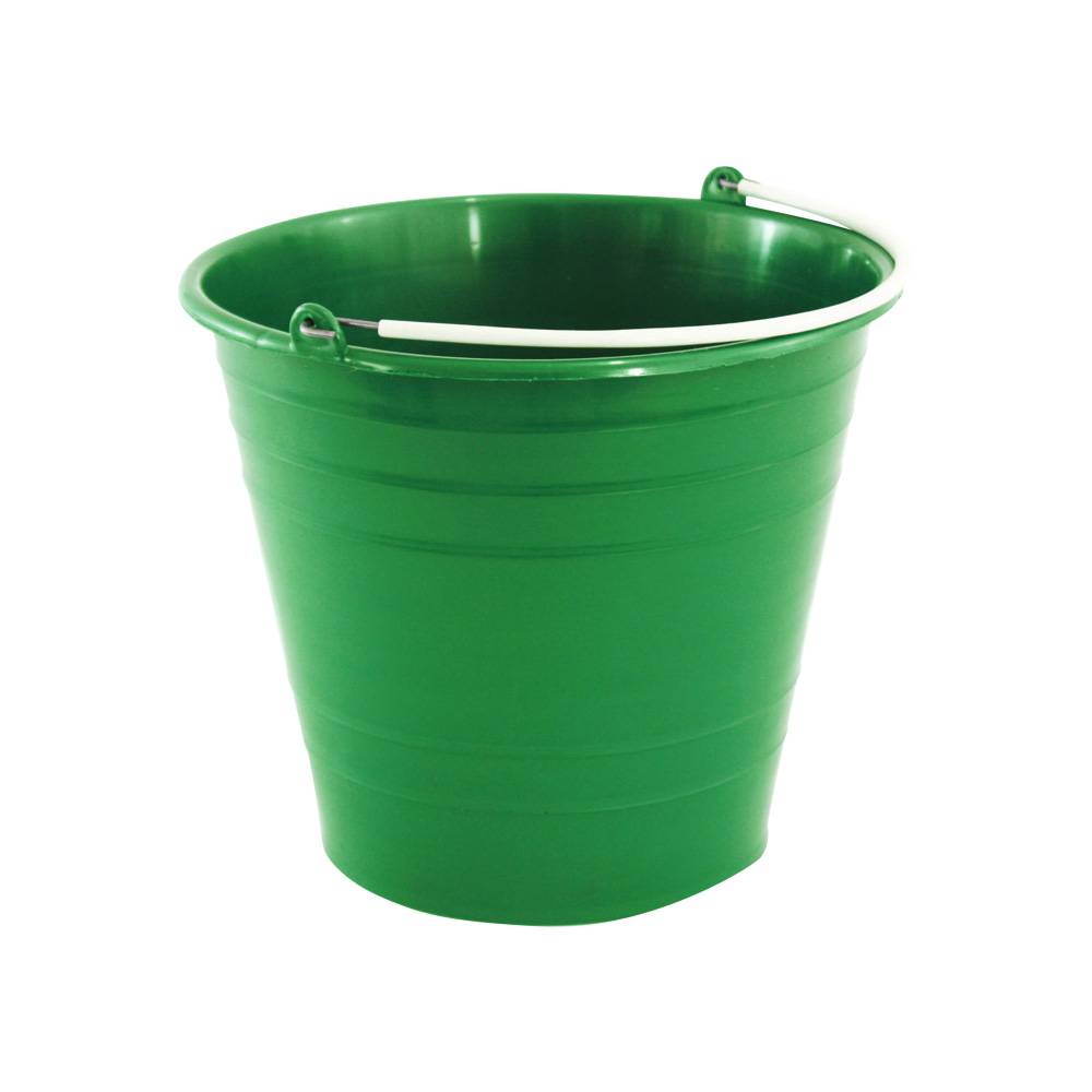 281137 AKSI - Cubeta plastica multiusos 10 lt verde 800505 Aksi