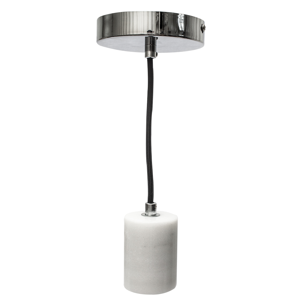 281158 AKSI - Luminario decorativo colgante Ankara marmol blanco Aksi