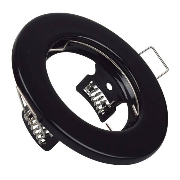 281183 AKSI - Luminario empotrar fijo negro GU5.3 125002 Aksi