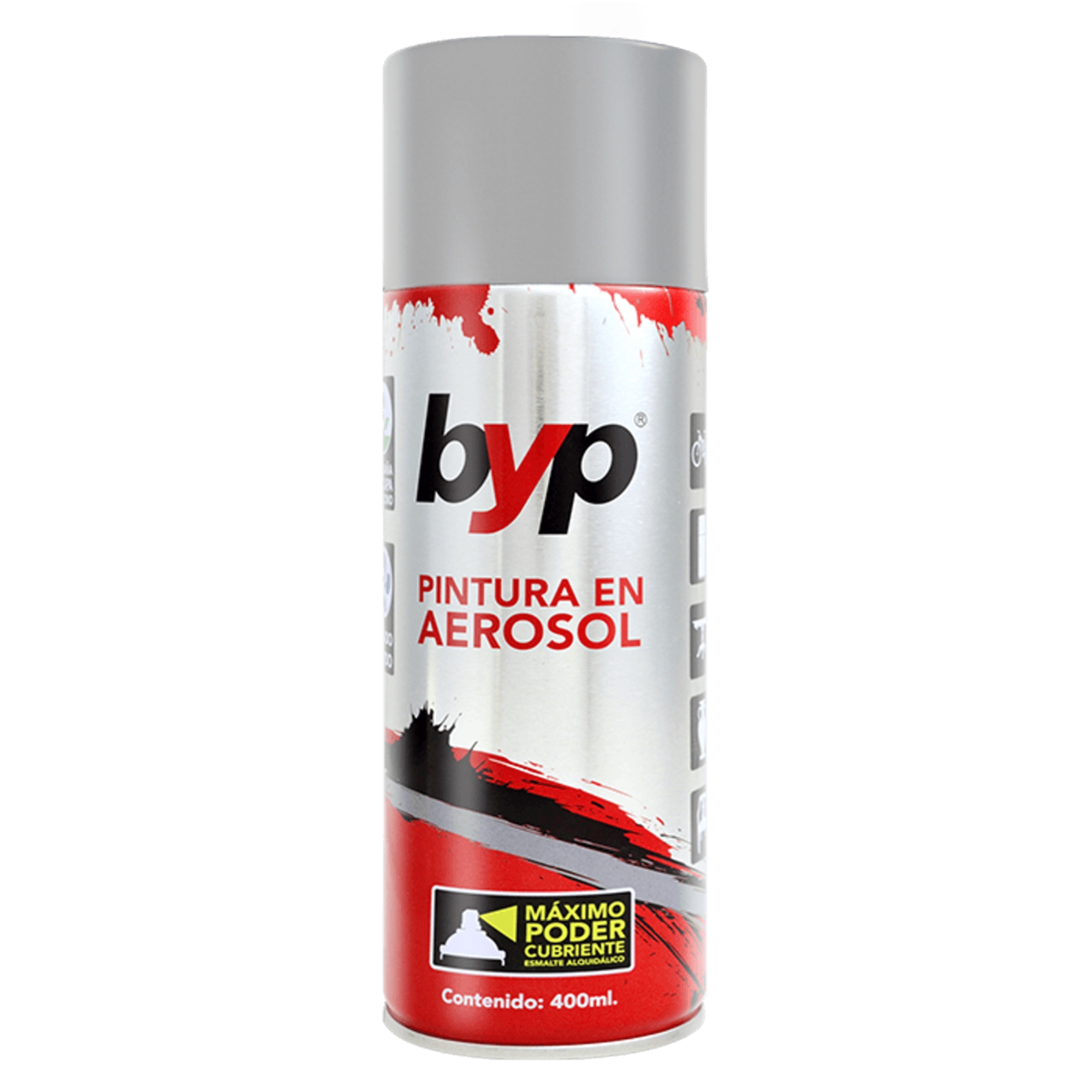 281582 BYP - Pintura en aerosol 400ml aluminio AAL BYP
