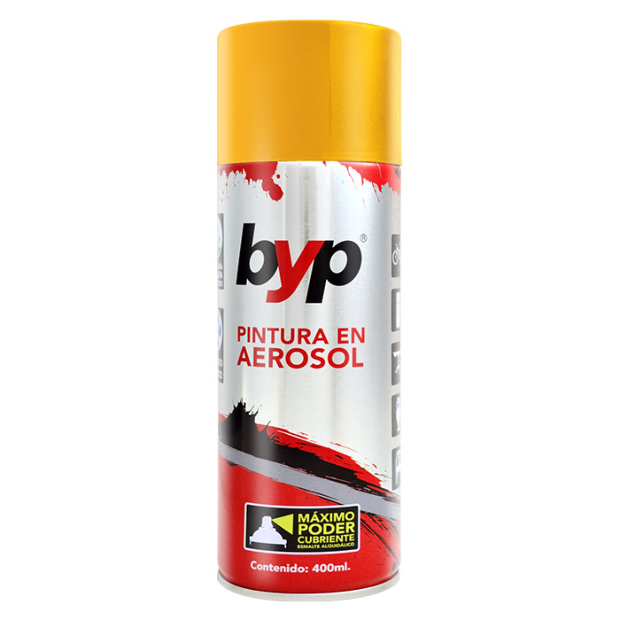 281584 BYP - Pintura en aerosol 400ml amarillo AAO BYP