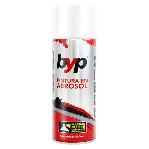 281591 BYP - Pintura en aerosol 400ml blanco brillante ABB BYP