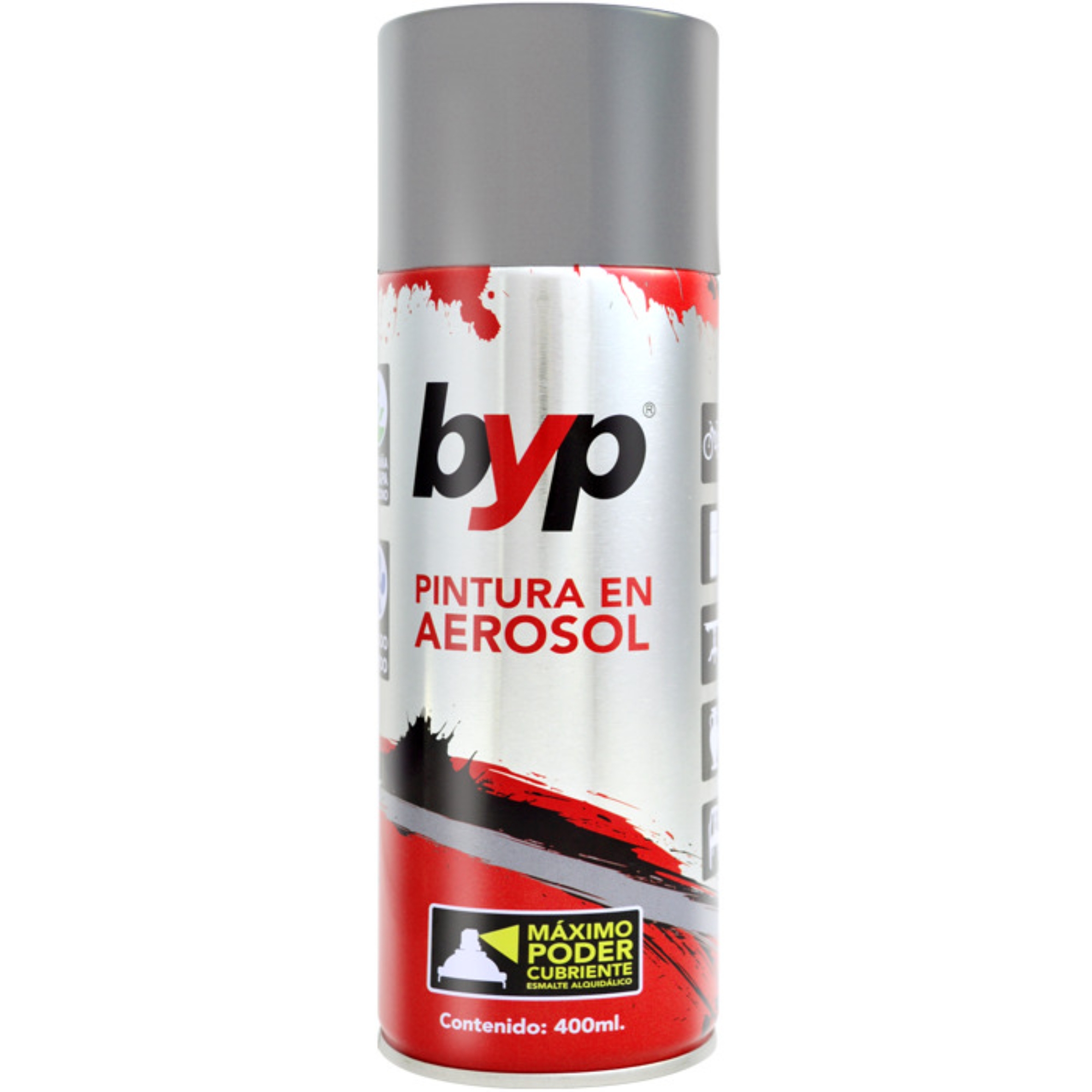 281596 BYP - Pintura en aerosol 400ml gris claro AGR BYP