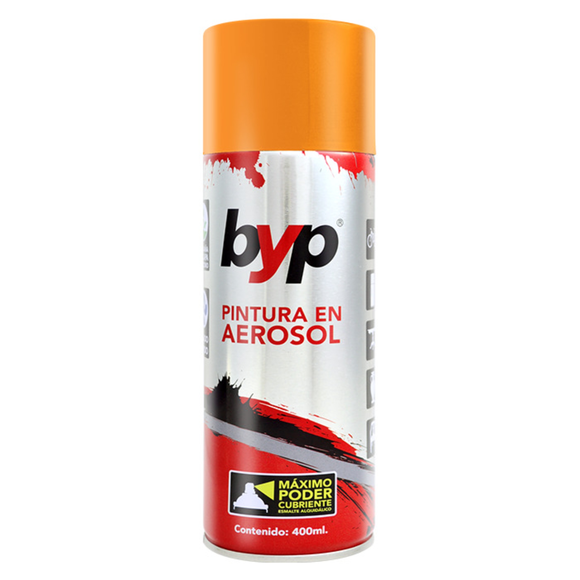281602 BYP - Pintura en aerosol 400ml naranja neon ANF BYP